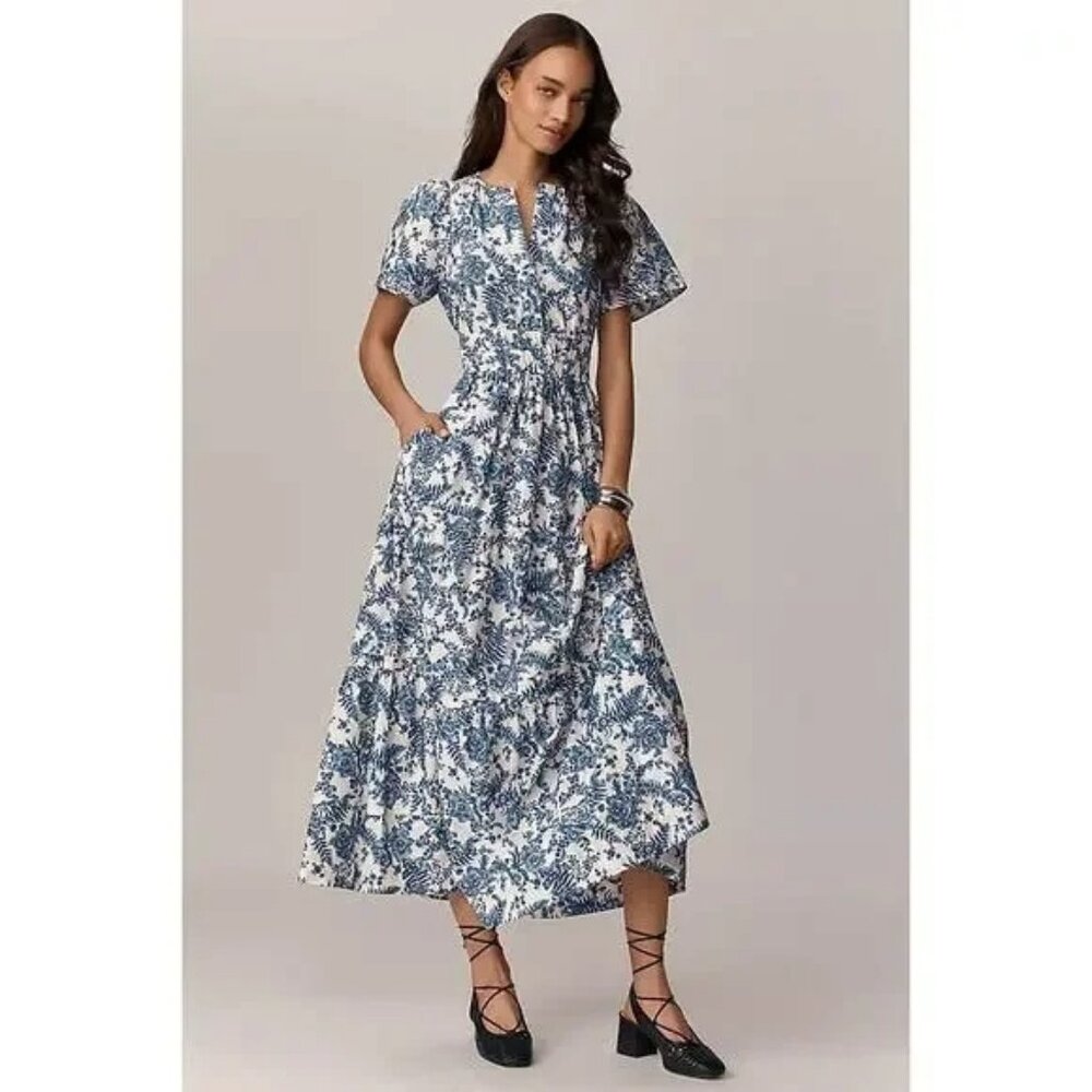 NWT Anthropologie - The Somerset Maxi Dress - Large